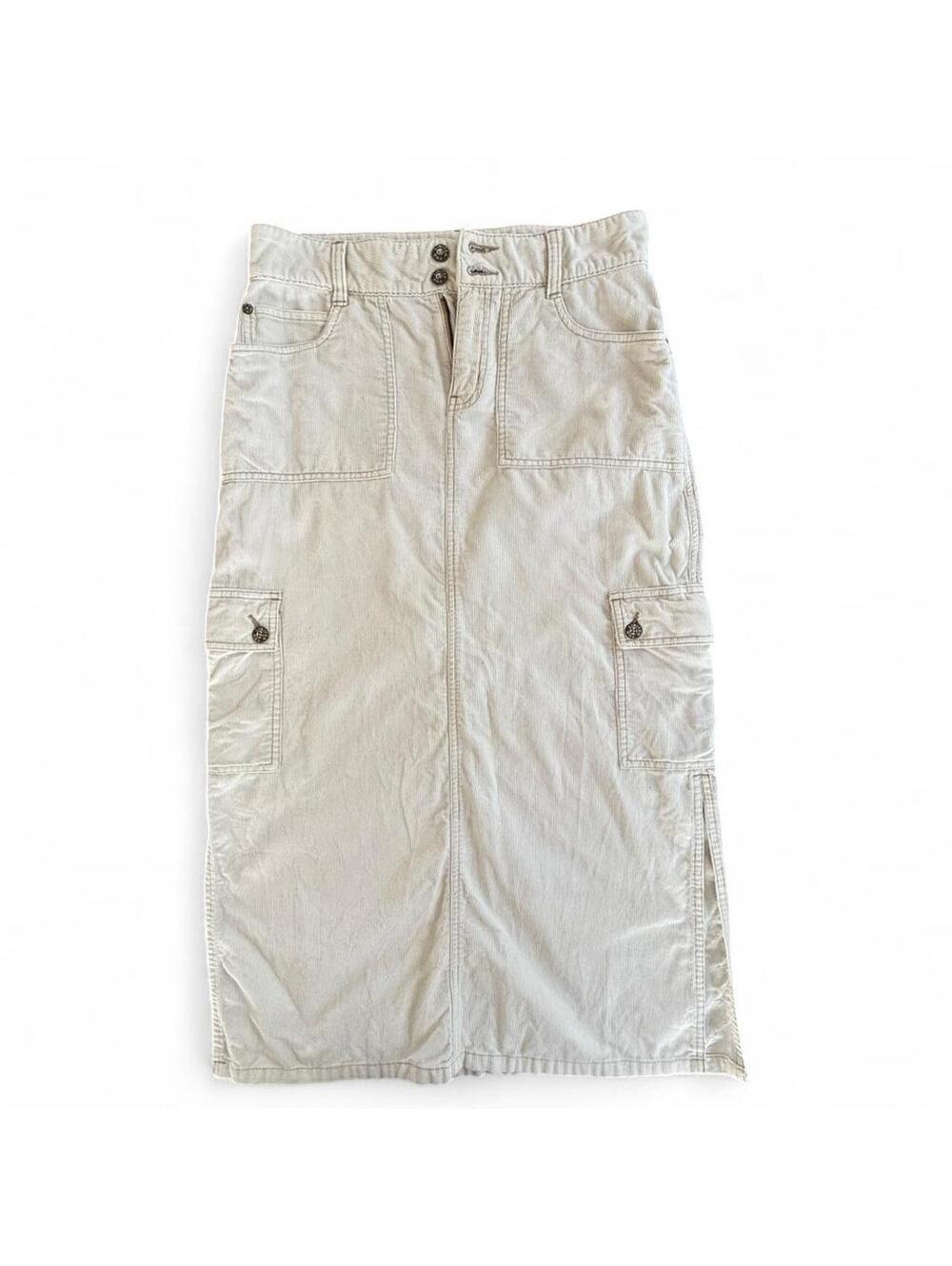 Limited Too Women's Cream and Tan Skirt